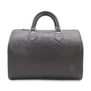 Pre-owned Leather louis-vuitton-bags Louis Vuitton Vintage , Black , D...