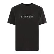 Omgekeerd T-shirt voor heren Givenchy , Gray , Heren