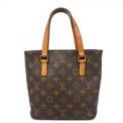 Pre-owned Fabric louis-vuitton-bags Louis Vuitton Vintage , Brown , Da...