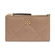 Diamantgestikte leren crossbodytas Tory Burch , Beige , Dames