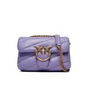 Paarse Love Puff Baby Tassen Pinko , Purple , Dames