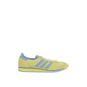 Suede Low-Top Sneakers met 3-Stripes Adidas , Yellow , Dames