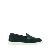 Groene Loafer Schoenen voor Vrouwen Atelier Verdi , Green , Dames