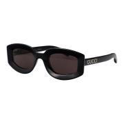 Stijlvolle zonnebril Gg1719S Gucci , Black , Dames