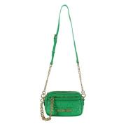 Gewatteerde Crossbody Tas met Afneembare Clutch Love Moschino , Green ...