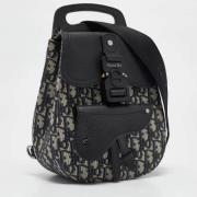 Pre-owned Canvas backpacks Dior Vintage , Black , Dames