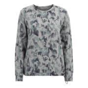 Casual shirt met trekkoord Betty & Co , Green , Dames