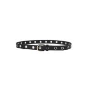 AliceSW Zwart Leren Riem Sofie Schnoor , Black , Dames