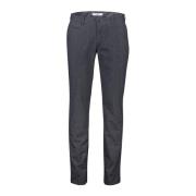 Donkerblauwe Katoenen Broek Brax , Blue , Heren