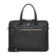 Gancini Revival Aktetas Salvatore Ferragamo , Black , Heren