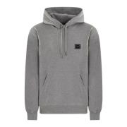 Jersey hoodie voor heren Dolce & Gabbana , Gray , Heren