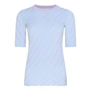 Multicolor T-shirt voor actieve levensstijl Sportmax , Multicolor , Da...