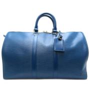 Pre-owned Leather louis-vuitton-bags Louis Vuitton Vintage , Blue , Da...