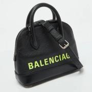 Pre-owned Leather balenciaga-bags Balenciaga Vintage , Black , Dames