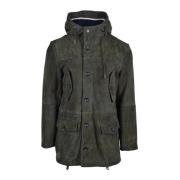 Leren jas The Jack Leathers , Green , Heren