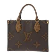 Pre-owned Fabric louis-vuitton-bags Louis Vuitton Vintage , Brown , Da...