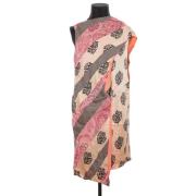 Pre-owned Silk dresses Celine Vintage , Multicolor , Dames