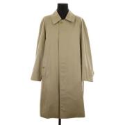 Pre-owned Polyester outerwear Burberry Vintage , Beige , Dames