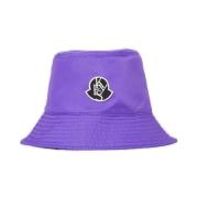 Alicia Keys Logo Bucket Hat Paars Moncler , Purple , Dames