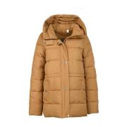 Gewatteerd jack met capuchon Barbour , Brown , Dames