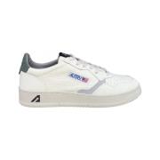 Groene suède lage sneakers Autry , White , Heren