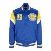 NBA Bomberjack Golden State Warriors Mitchell & Ness , Blue , Heren