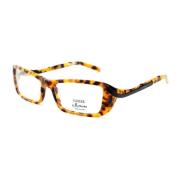 Bruine Acetaatframe Bril met Wijzerplaat Guess , Brown , Dames