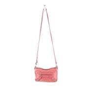 Pre-owned Leather balenciaga-bags Balenciaga Vintage , Pink , Dames