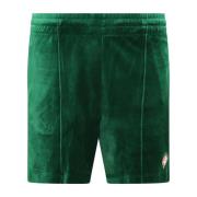 Velours Shorts voor Heren Casablanca , Green , Heren