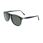 Vintage pilot zonnebril met metalen pijl Persol , Black , Unisex