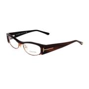 Bruine Acetaatframe Damesbril Tom Ford , Brown , Dames