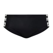 Zwembroek met logo Dsquared2 , Black , Heren