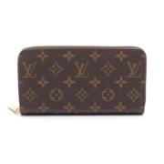 Pre-owned Plastic wallets Louis Vuitton Vintage , Brown , Dames