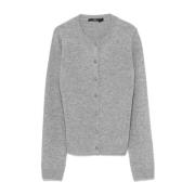 Lichtgrijze Wol-Kasjmier Trui Seventy , Gray , Dames