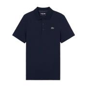 Klassieke Logo Golf Polo Shirt Lacoste , Blue , Heren