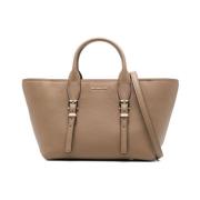 Beige Tassen met Verstelbare Schouderband Michael Kors , Beige , Dames