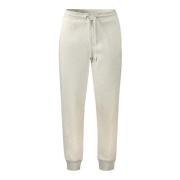 Sportieve Grijze Heren Sweatpants met Elastische Taille Calvin Klein ,...