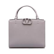 Stijlvolle Tote Tas met Stijl Valentino Garavani , Gray , Dames