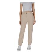 Lente/Zomer Dames Broek Collectie b.young , Beige , Dames