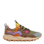 Trekking Lage Sneakers met Ultralight Sole Flower Mountain , Multicolo...