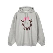 Biologisch Katoen Oversized Grijs Melange Hoodie Mads Nørgaard , Gray ...