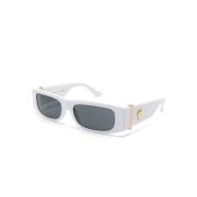 Ve4476U 545987 Sunglasses Versace , White , Heren