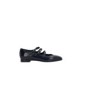 Blauwe Mary-Jane Platte Schoenen Carel , Blue , Dames