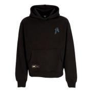 Zwarte Hoodie met Voorzak Dolly Noire , Black , Heren