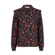 Ivy Blouse met lange mouwen Lofty Manner , Multicolor , Dames