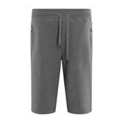 Jersey Jogging Shorts voor Heren Dolce & Gabbana , Gray , Heren