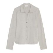 Gewone jerseyblouse Marc O'Polo , Gray , Dames