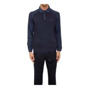 Blauw Polo Shirt Etro , Blue , Heren