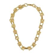 Gouden Lace Cecile Ketting Federica Tosi , Yellow , Dames