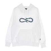 Logo Water Hoodie Wit Lange Mouw Propaganda , White , Heren